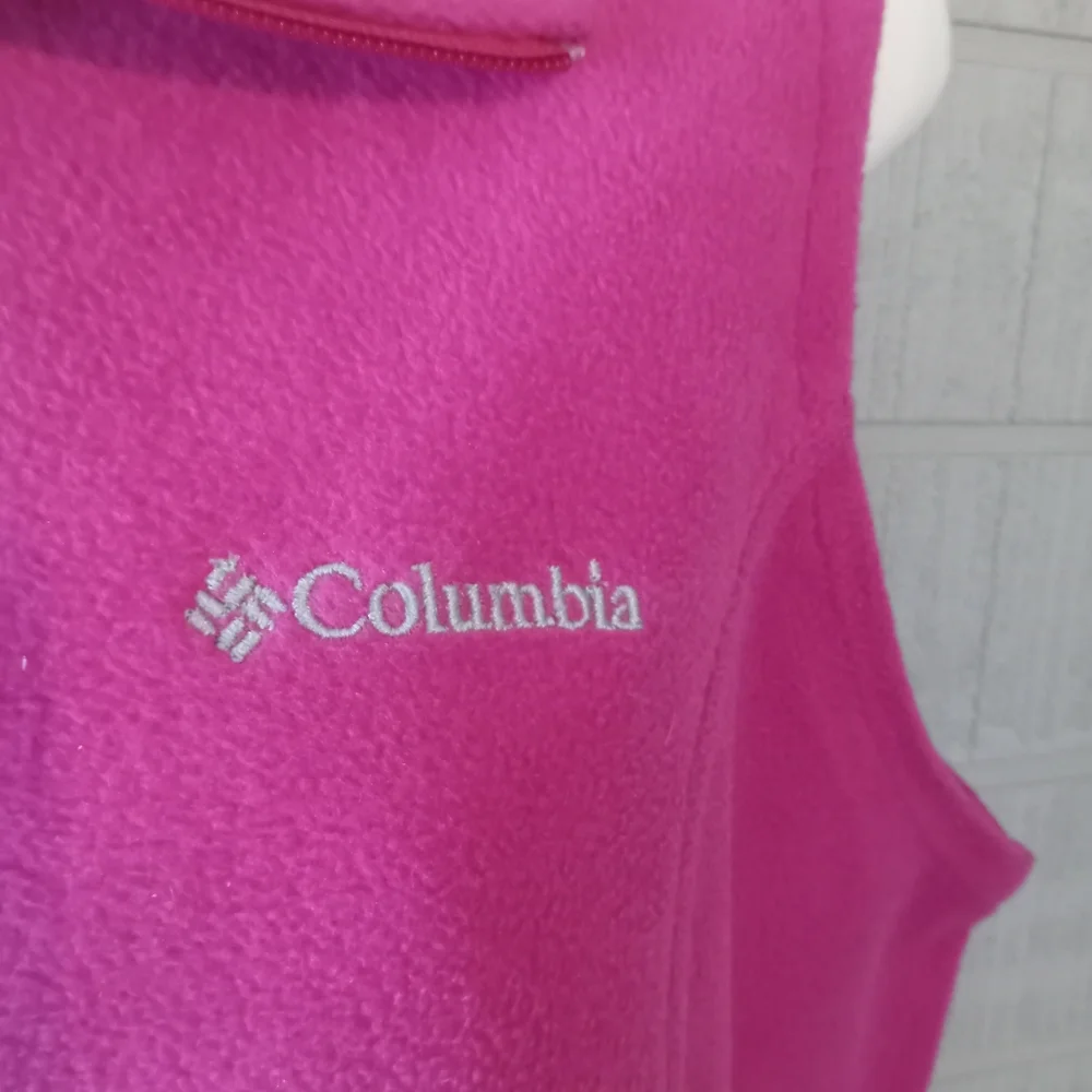 Columbia Women's Large Pink Fleece Vest FF260 - Picture 4 of 7